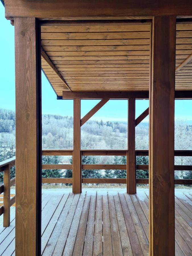 Osada Sierpnica - Uroczy Dom Z Kominkiem I Balia W Gorach Sowich Luaran gambar